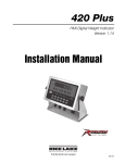 420 Plus Installation Manual