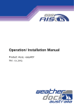 A025 - easyAIS² Operation: Installation Manual