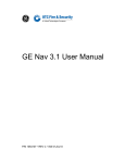 GE Nav 3.1 User Manual