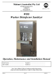 WDS Operation Maintenance and Installation Manual