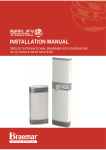 INSTALLATION MANUAL - Melbourne Heating and Cooling