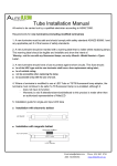 Tube Installation Manual