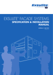 Exsulite Specification & Installation Manual