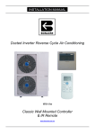 Bonaire Ducted Inverter RAC Installation Manual