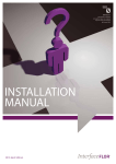 INSTALLATION MANUAL