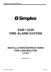 LT0281 4100/4120 AS1603.4 Installation Manual 4100-M002