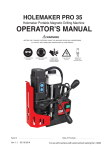 HMPRO35 USER MANUAL.ai - Industrial Tool and Machinery Sales