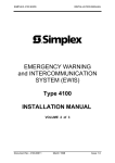 LT0278 4100 EWIS Installation Manual 4100-M011