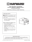 SERVICE & INSTALLATION MANUAL