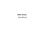 ADSL Router User Manual