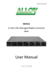 User Manual - Alloy Computer Products