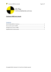 Crashzone ARNIE user manual Contents