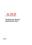 Hospital User Manual (Queensland sites)