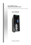 Industrial Ethernet DIN Rail Switch User's Manual