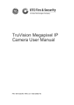 TruVision Megapixel IP Camera User Manual