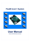 Flea86 level-1 Preliminary User Manual rev 0.20x