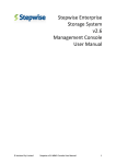 StepWise Management Console User Manual