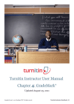 Chapter 4: GradeMarkŠ Turnitin Instructor User Manual