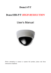 User's Manual - CCTV Surveillance Cameras