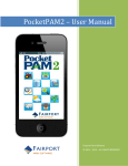 PocketPAM2 – User Manual