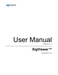 SigViewer User Manual