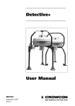 Detective+ User Manual - Crowcon Detection Instruments Ltd