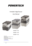 Portable Fridge/Freezer User Manual