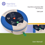 User Manual - HeartSine Samaritan Defibrillators