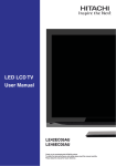 User Manual LED LCD TV