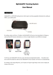 User Manual of Personal Tracker SPT10G DIY Model