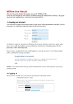 WEBfast User Manual