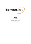 Automatic Transfer Switch User Manual