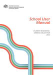 School User Manual - Schools Service Point