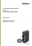G5-series Pulse-train Input Type User's Manual