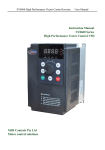 SY8600 Series Variable Speed Drives User Manual