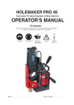 HMPRO40 USER MANUAL.ai - Industrial Tool and Machinery Sales