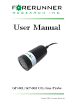 User Manual - Forerunner Research Inc.