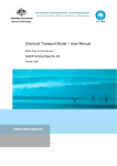 Chemical Transport Model – User Manual