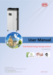 User Manual - Energy365 - Now you can use solar power after the