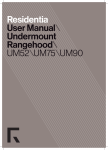 User Manual\ Undermount Rangehood\ UM52\UM75\UM90