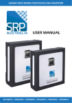 USER MANUAL - Gold Coast Solar Power Solutions