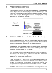 A700 User Manual 1 1 PRODUCT DESCRIPTION 2 INSTALLATION