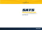 User Manual-SATS-0.1 (Web)
