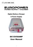 DC12V50AMP User Manual