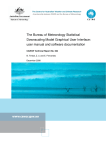 The Bureau of Meteorology Statistical Downscaling Model Graphical