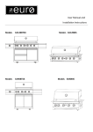 User Manual and Installation Instructions