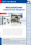 Mobotix MxControlCenter software