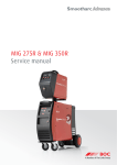 MIG 275R & MIG 350R Service manual