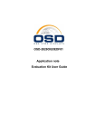 OSD-2828OGDEDF01 EVK user guide