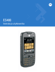 ES400 User Guide [Polish] (P/N 72E-136310